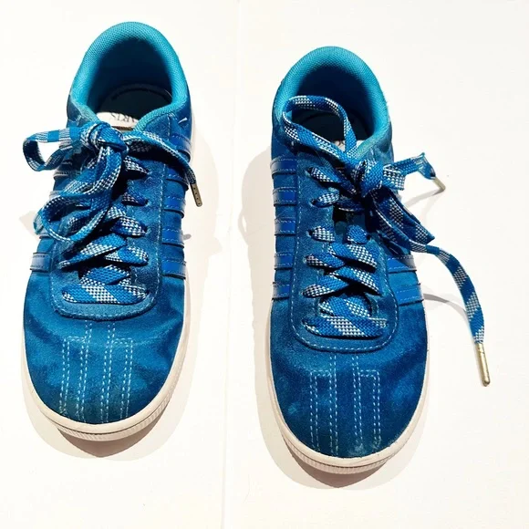 Suede Kswiss Blue K-Swiss Shoes Kswiss Harry Potter Ravenclaw Blue